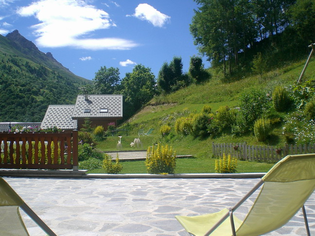 Location Valloire : vue de l'appartement