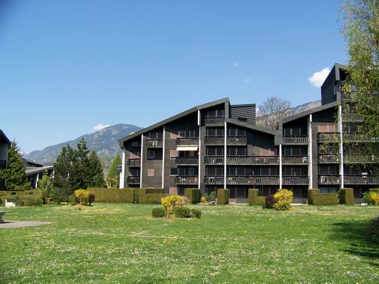 Location Samoens : vue de l'appartement depuis l'exterieur