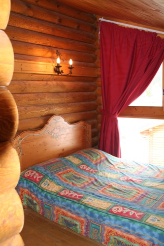 Location Pralognan la Vanoise : chambre à Grand Lit