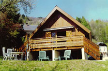 Location Alpe d'Huez : fa�ade chalet