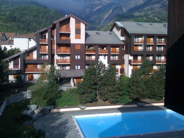 Location Les Arcs : Vue de l'appartement