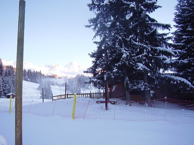 Location Les Arcs : vue sud ouest