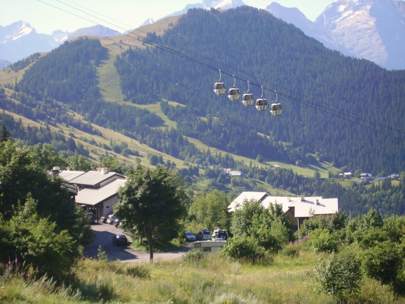 Location Alpe d'Huez : vue de la r�sidence