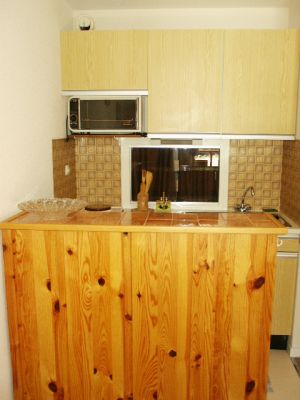 Location Val d'Allos-La Foux : Le coin cuisine