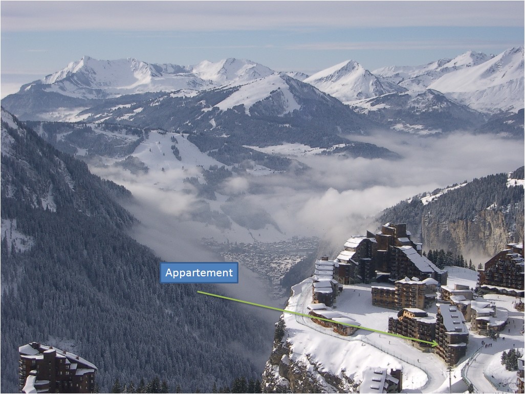 Location Avoriaz : Appartement 2/3 p vue directe montagne et station