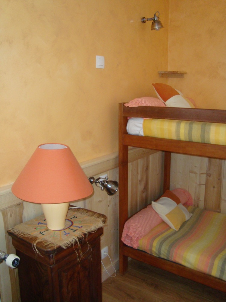 Location Areches-Beaufort : Chambre sud est