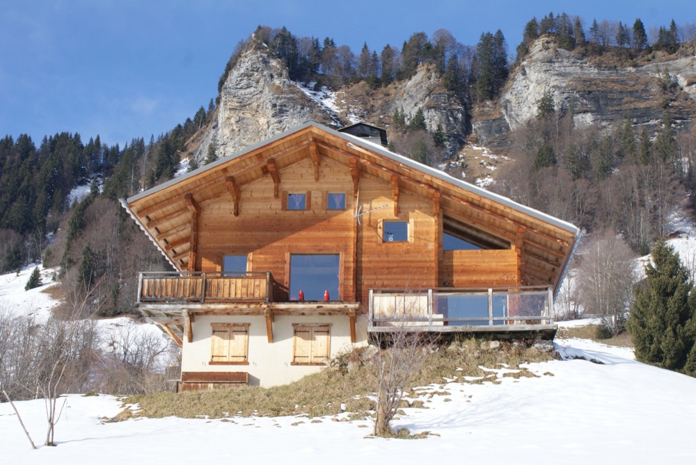 location chalet flumet