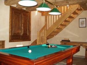 Location Samoens : Salon billard