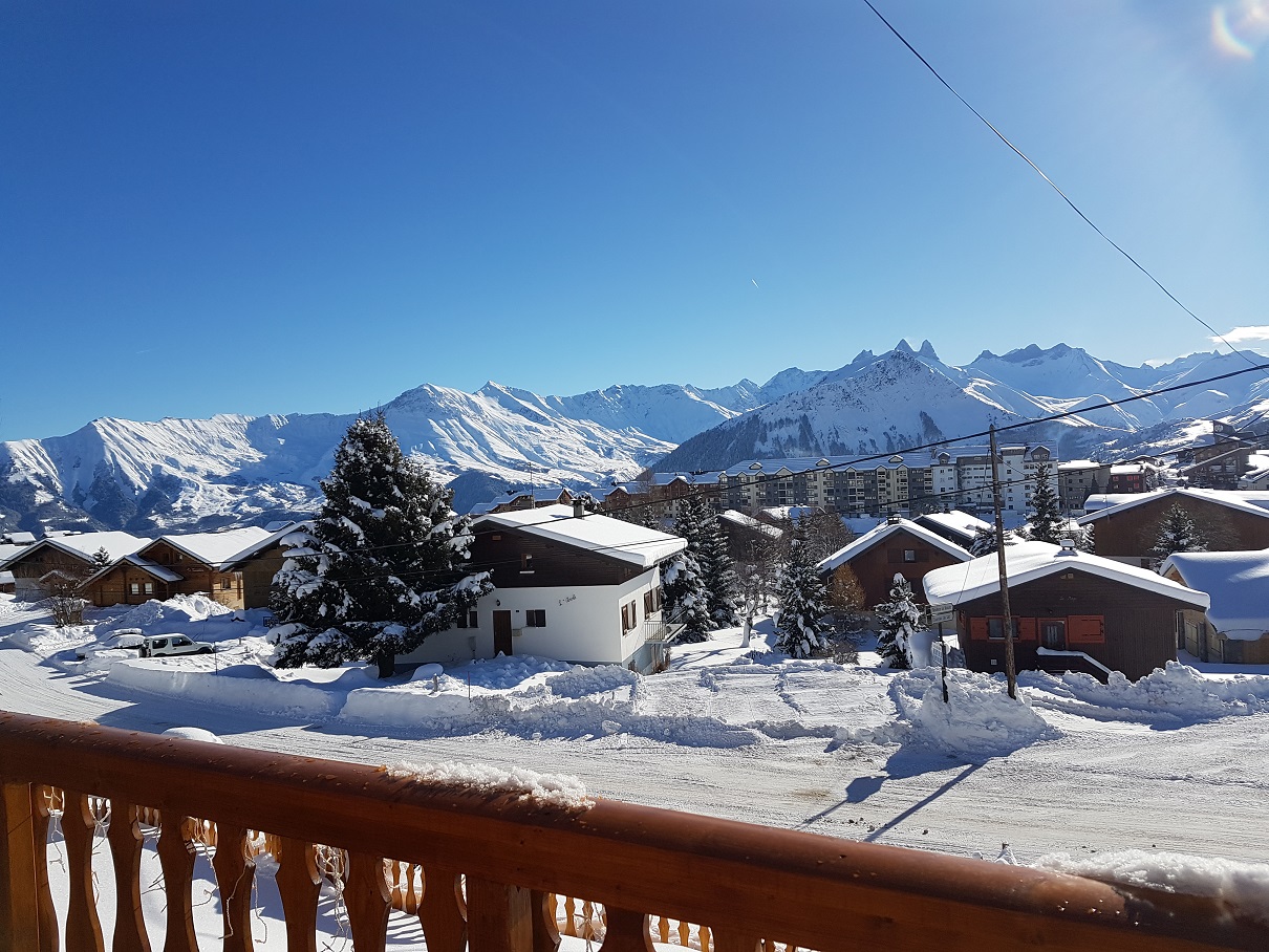 Location La Toussuire : VUE DU CHALET