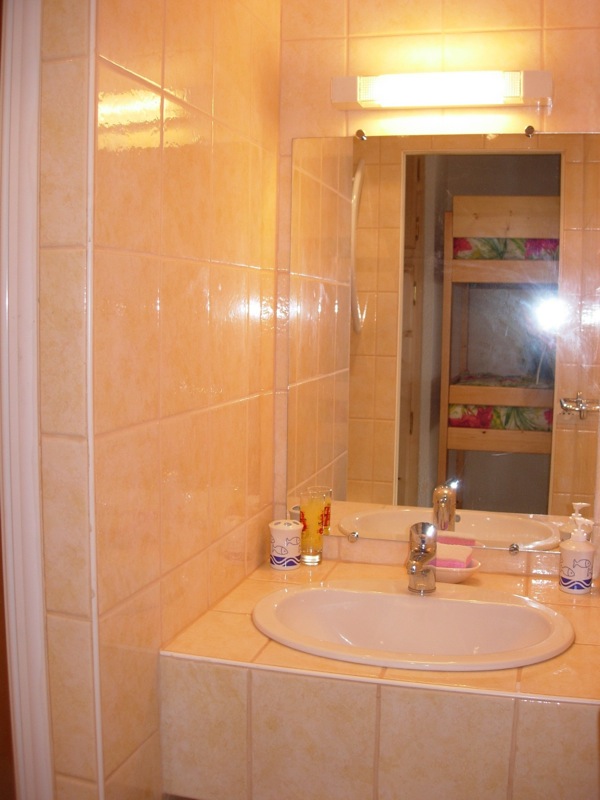 Location Val Thorens : SdB avec douche