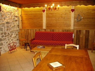 Location Valloire : vue sejour