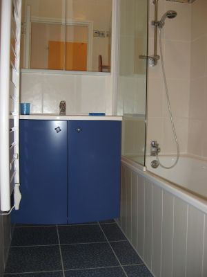 Location Les M�nuires : Salle de bains