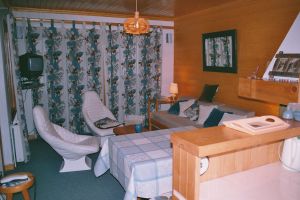 Location Meribel : salon