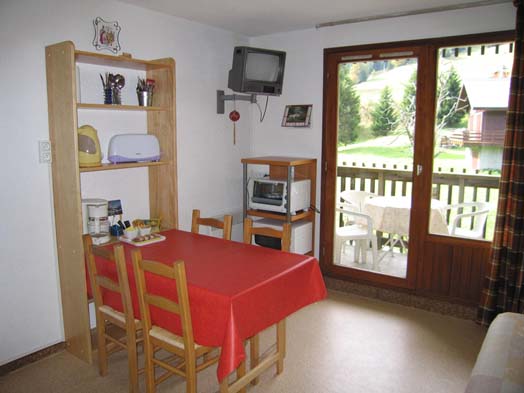 Location Alpe-du-Grand-Serre : Vue balcon