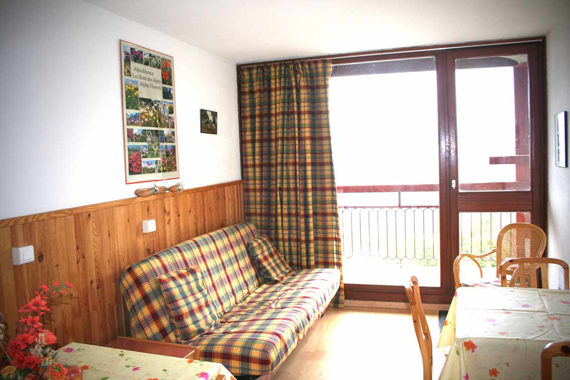 Location Les Arcs : coin sejour