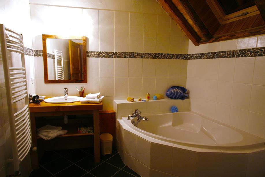 Location Valloire : Des salles de bains spacieuses