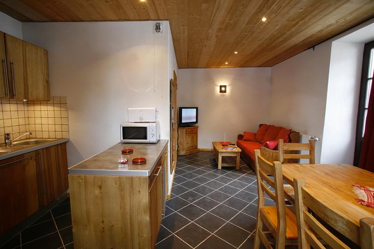 Location Valloire : Appartement 4 etoiles au pied des pistes et au cen