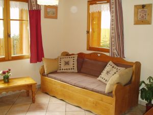 Location Bessans : le salon