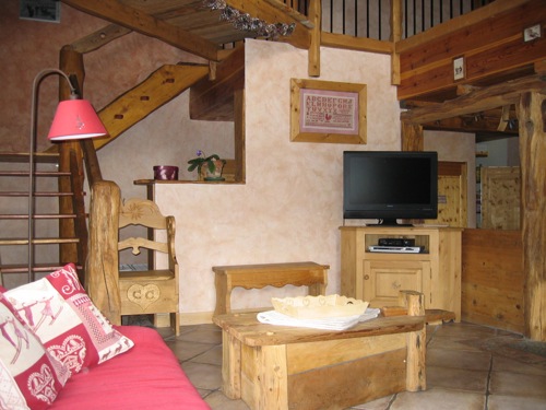 Location Bessans : Le coin tv