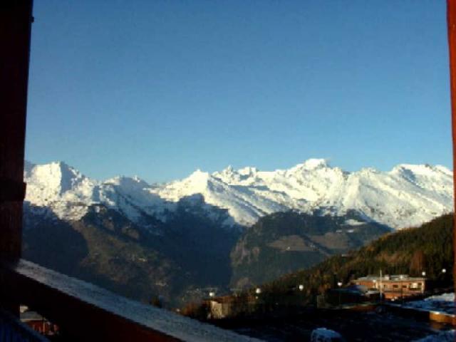 Location Les Arcs : vue du balcon