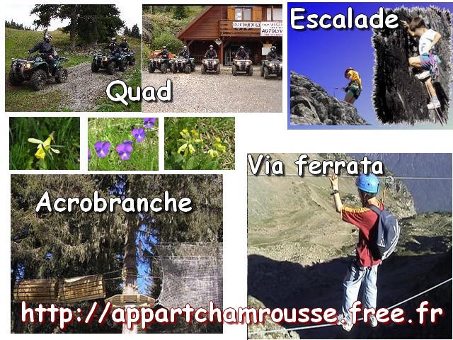 Location Chamrousse : Quelques activités l'été