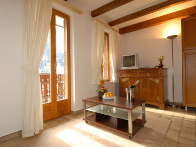 Location Champéry : Salon