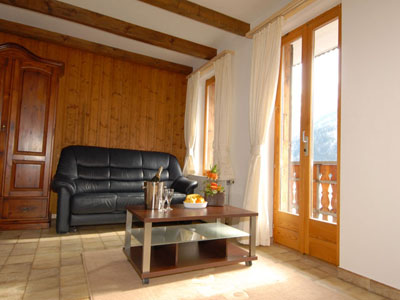 Location Champéry : Canapé-lit