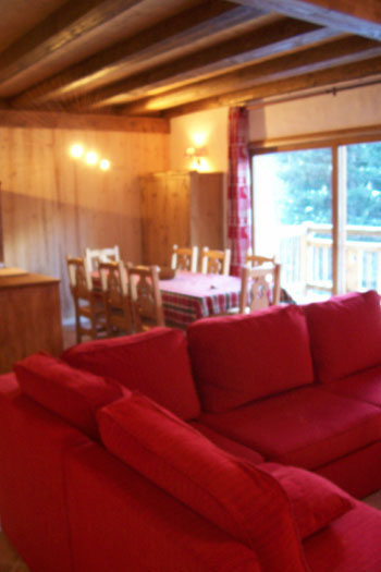 Location Pralognan la Vanoise : salon