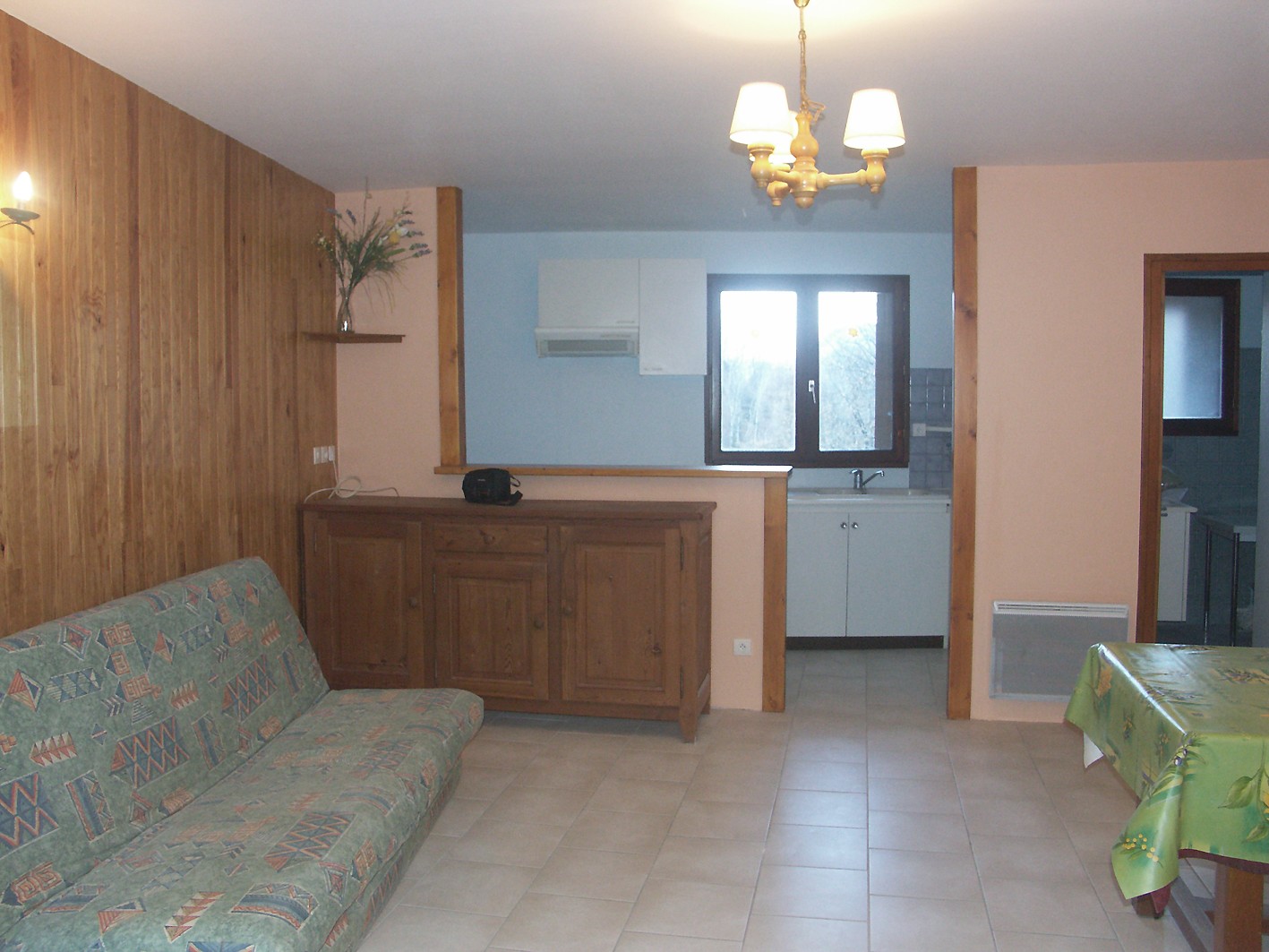 Location Valloire : Cuisine ouverte sur s�jour