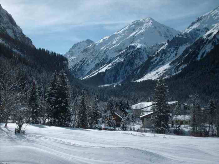 Location Villard de Lans : vue dégagée du balcon plein sud