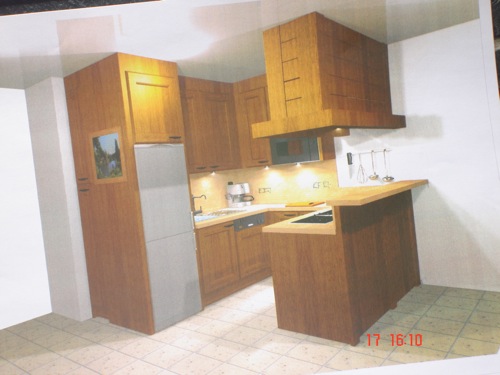 Location Le Corbier : Cuisne refaite à neuf pour saison 2009
